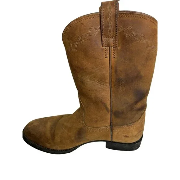 Ariat Men's Size 9.5B Sierra 14527 Western Brown Leather Work Cowboy Boots - Picture 3 of 16